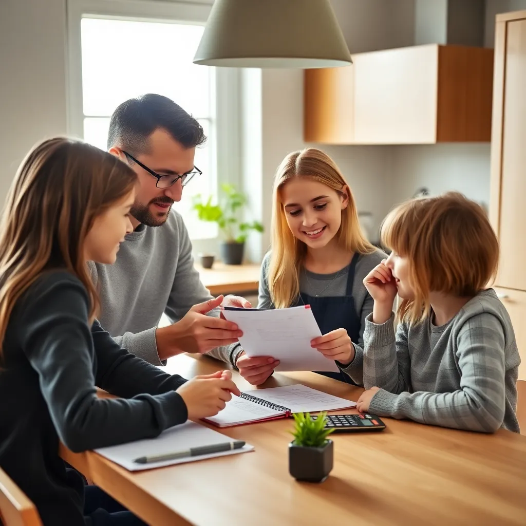 Nederlandse financieel adviseur die klanten helpt met budgetteren