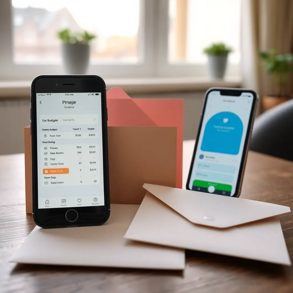 Moderne interpretatie van enveloppen systeem met digitale tools