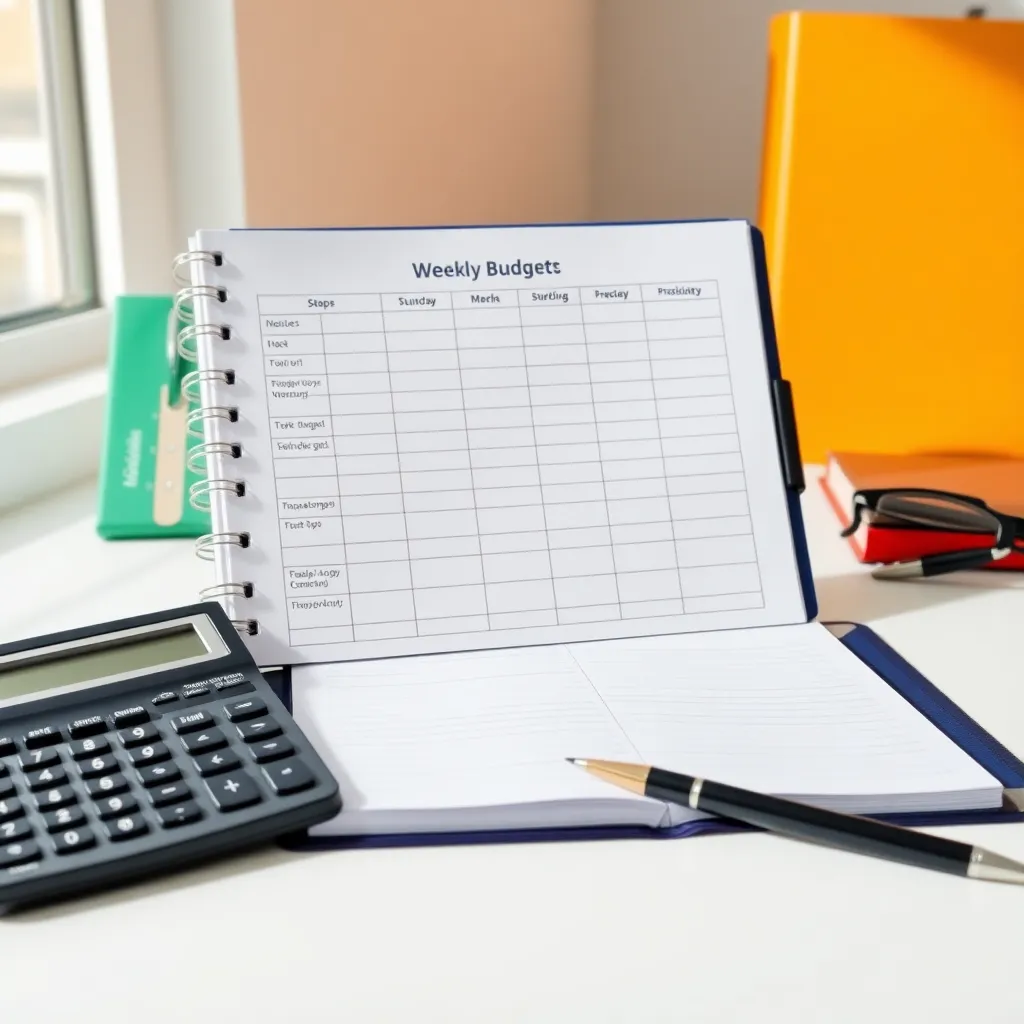 Stap-voor-stap gids voor wekelijks budgetteren